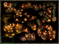 Map of Dragon's Eye (Level 2)