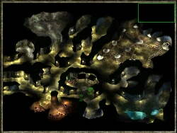 Map of the Drider Lair