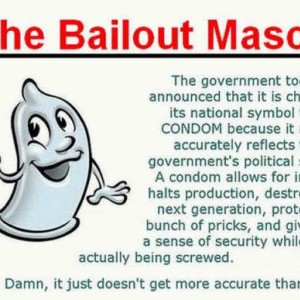 bailout mascot