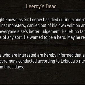 The Witcher 3 Blood and Wine Leeroy Jenkins